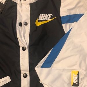 nike nsw woven moto jacket